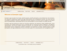 Tablet Screenshot of exemplarlegal.com